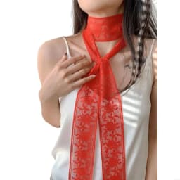 Fashionable Lace Wrap Evening Party Scarves Daily Commute Soft Neckerchief for Fashionable Women