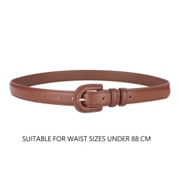 Fashion Women's Leather Belt Luxury Skinny Thin Designer Belts Women's Vintage Buckle Waistband Versatile Decor Coat Dress Jeans