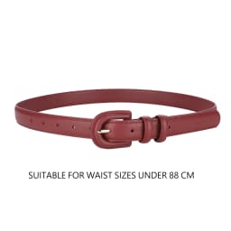 Fashion Women's Leather Belt Luxury Skinny Thin Designer Belts Women's Vintage Buckle Waistband Versatile Decor Coat Dress Jeans