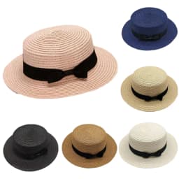 Korean Summer Men's and Women's Top Hats Straw Hats Sunshade Sunscreen Hats Beach Vacation Travel Hat