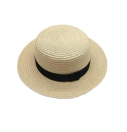 Korean Summer Men's and Women's Top Hats Straw Hats Sunshade Sunscreen Hats Beach Vacation Travel Hat