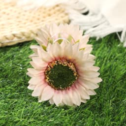 AWAYTR Sweet Flower Hair Clips Fun Sunflower Stripe Hair Claw Hairpin for Women Floral Claws Fashion Girl Hair Accessories Gift