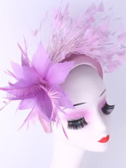 Royal Ascot Hat Fascinator Tea party Floral Wedding Millinery Feather Headbands Elegant Gril Church Kentucky Derby Chapeau Cap