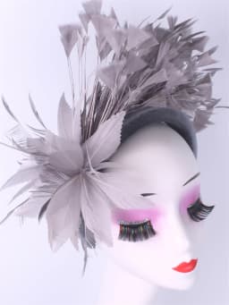 Royal Ascot Hat Fascinator Tea party Floral Wedding Millinery Feather Headbands Elegant Gril Church Kentucky Derby Chapeau Cap