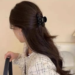 New 2025 Shinning Crystal Stars Acetate Hair Claw Clips for Women Girls Luxury Medium Size Catch Grip Styling Hair Accessories