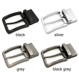 Men's Metal Pin Belt Buckle Rotatable Clip Buckle DIY Leather Craft Accessories Fit for 2.8cm-3.4cm Wide Belt Jeans Waist Strap