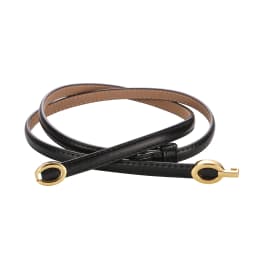 Genuine Leather Thin Belt for Women Minimalist and Versatile Accessory for Dresses Skirts Jeans and More