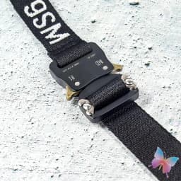 High Quality Woven Letter Logo 1017 ALYX 9SM Belt Functional Tactical Metal Buckle Street Unisex Adjustable Waist Belt Men Women