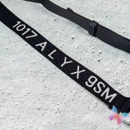 High Quality Woven Letter Logo 1017 ALYX 9SM Belt Functional Tactical Metal Buckle Street Unisex Adjustable Waist Belt Men Women