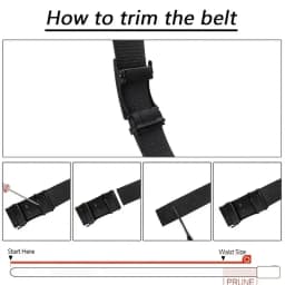 Men's Waist Belt, Outdoor Military Training, Casual Versatile Tactical Pants Belt, Fashionable Automatic Buckle Belt
