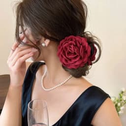 5pcs Fashion Fabric Rose Flower Hair Claw Clip For Women Elegant Colorful Big Hair Clips Grab Hairpins Set Girl Hair Accessories