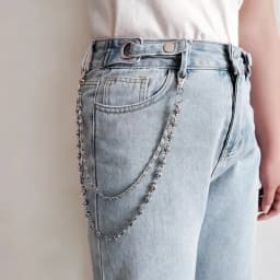 2026NEWTrendy Hip Hop Double Layer Jeans Chain with Keychain Unisex Waist Accessory for Men & Women
