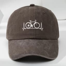 Men's and women's baseball caps, bicycle prints, suitable for outdoor sports and casual wear, sun protection