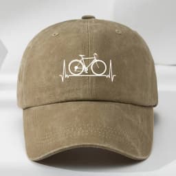 Men's and women's baseball caps, bicycle prints, suitable for outdoor sports and casual wear, sun protection