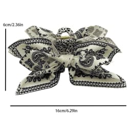 Vintage Cashew Pattern Hair Clip for Women Elegant Shark Clip Fashion Girl Ponytail Clip Hair Clamp Hair Accessories