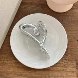 Imitation Metal Silver High-Grade Large Size Head Clip Hair Accessories For Women