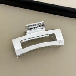Imitation Metal Silver High-Grade Large Size Head Clip Hair Accessories For Women