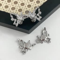 New Butterfly Waist Buckle Fashionable and Simple Waist Accessory Detachable Non Stitching Button