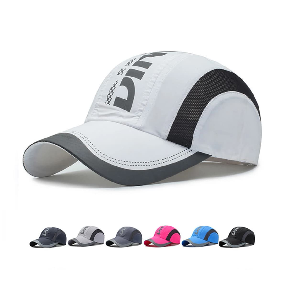 Stay Protected in Style UV Baseball Cap with Quick-Drying Soft Top Breathable Strapback For Hiking Fishing & Outdoor