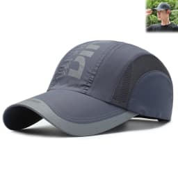 Stay Protected in Style UV Baseball Cap with Quick-Drying Soft Top Breathable Strapback For Hiking Fishing & Outdoor