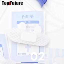 Y2K Girl Harajuku Gothic Lolita Sick Subculture Medical Series White Bandage Medical Band Aid Bunny Hair Clip Hairgrips Hairpin