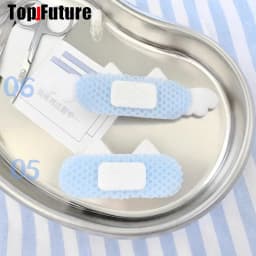 Y2K Girl Harajuku Gothic Lolita Sick Subculture Medical Series White Bandage Medical Band Aid Bunny Hair Clip Hairgrips Hairpin