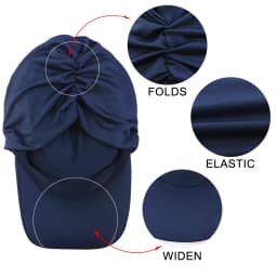Muslim Baseball Cap Headscarf India Hat Woman Outdoor Sun Visor Hat Turban Trendy Casual Islamic Hat Wrap Casquette Gorras