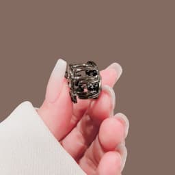 High-end Rhinestone Rabbit Small Hair Grab Exquisite Cute Mini Hair Claw Bang Clip Princess Head Top Clip Women Hair Accessories