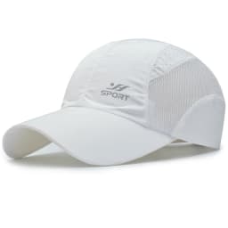 Quick Drying Adjustable Baseball Cap - Breathable Sun Protection For Outdoor Golf Fishing Running Sports
