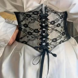 Fashionable Women's Lace-up Corset Belt, Retro Style for Ladies Suitable for Casual Wear and Special Occasions