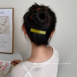 Elegant Princess Head ~ South Korea France a word clip spring clip, French side clip fringe ponytail clip half hairpin