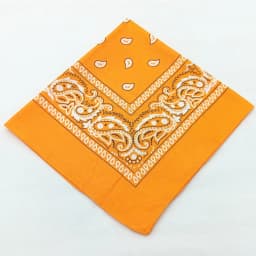 Unisex men women bandana hairband cowboy mens biker sports headwear wrist hairwrap single sided head wrap scarf Paisley