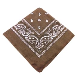 Unisex men women bandana hairband cowboy mens biker sports headwear wrist hairwrap single sided head wrap scarf Paisley