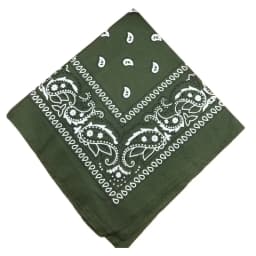 Unisex men women bandana hairband cowboy mens biker sports headwear wrist hairwrap single sided head wrap scarf Paisley