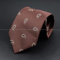 Fashion Woven 8 cm Striped Necktie Wedding Accessories Green Brown Tie Gravatas Man Dot Fit Group Party Office Neck Ties Gift