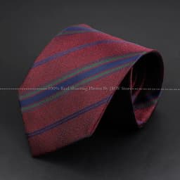 Fashion Woven 8 cm Striped Necktie Wedding Accessories Green Brown Tie Gravatas Man Dot Fit Group Party Office Neck Ties Gift