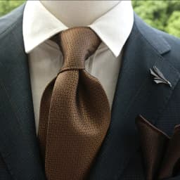 8cm Width Luxury Solid White Brown Neckties For Men Polyester Woven Black Neck Ties Business Wedding Party Accessories Cravat