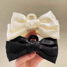 Elegant Chiffon Flower Bow Hair Claw For Women Sweet Large Shark Hair Clip Crab Hairpin Hairgrip Headwear Girls Hair Accessories