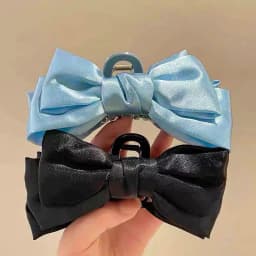 Elegant Chiffon Flower Bow Hair Claw For Women Sweet Large Shark Hair Clip Crab Hairpin Hairgrip Headwear Girls Hair Accessories