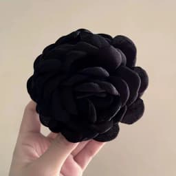 Elegant Chiffon Flower Bow Hair Claw For Women Sweet Large Shark Hair Clip Crab Hairpin Hairgrip Headwear Girls Hair Accessories