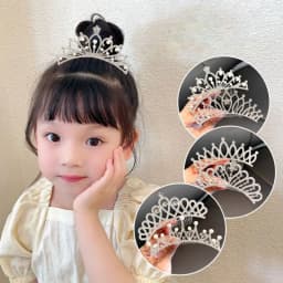 Elegant Princess Crystal Tiaras Birthday Party Crowns Hair Comb Hair Ornaments Crystal Wedding Tiaras Bridal Hair Accessories