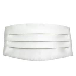 Fashion Wide Silk Satin Tuxedo Cummerbund Elastic Gentleman Pocket Square Belly Band Business Neck Tie Set Compere