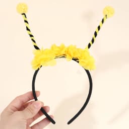Bee Tentacle Hairband Children's Stage Performance Girl Boy Hair Hoop Cute Bendable Antenna Cosplay Accessories Cartoon Headwear