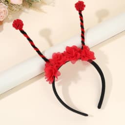 Bee Tentacle Hairband Children's Stage Performance Girl Boy Hair Hoop Cute Bendable Antenna Cosplay Accessories Cartoon Headwear