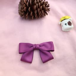 New Fashion Elegant Black Red Barrettes Bow Hair Clip Temperament Hair Bow Ribbon Ponytail Clip For Women Top Hair Accessories