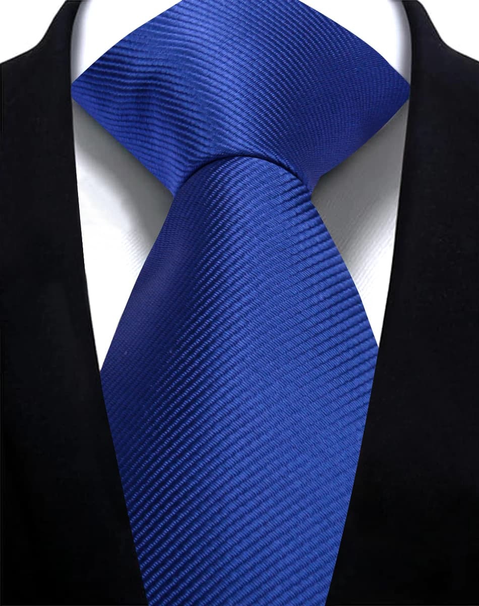 Solid Tie 7.5cm Necktie For Men Fashion Wedding Ties Slim Blue Gray Classic Neckties Men Business Jacquard Woven Classic Gravats