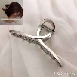 Simple Metal Hollow Out Geometric Claw Ladies Elegant Hair Accessories Cross Crab Bath Clip For Women Fashion Girl Headwear