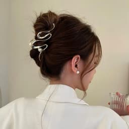 1PC Niche Cold Style Design Hairpin For Women, Back Of The Head Of The Head, Shark Clip Ins New High-end Hair Clip Large