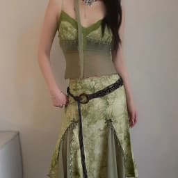 Braided Waist Chain Women's Versatile Dress Belt Ethnic Style Tie Waist Rope Punk Y2k Spice Girls Streetwear Lace-up Belt