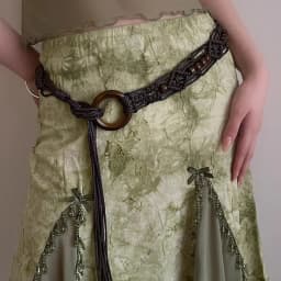 Braided Waist Chain Women's Versatile Dress Belt Ethnic Style Tie Waist Rope Punk Y2k Spice Girls Streetwear Lace-up Belt